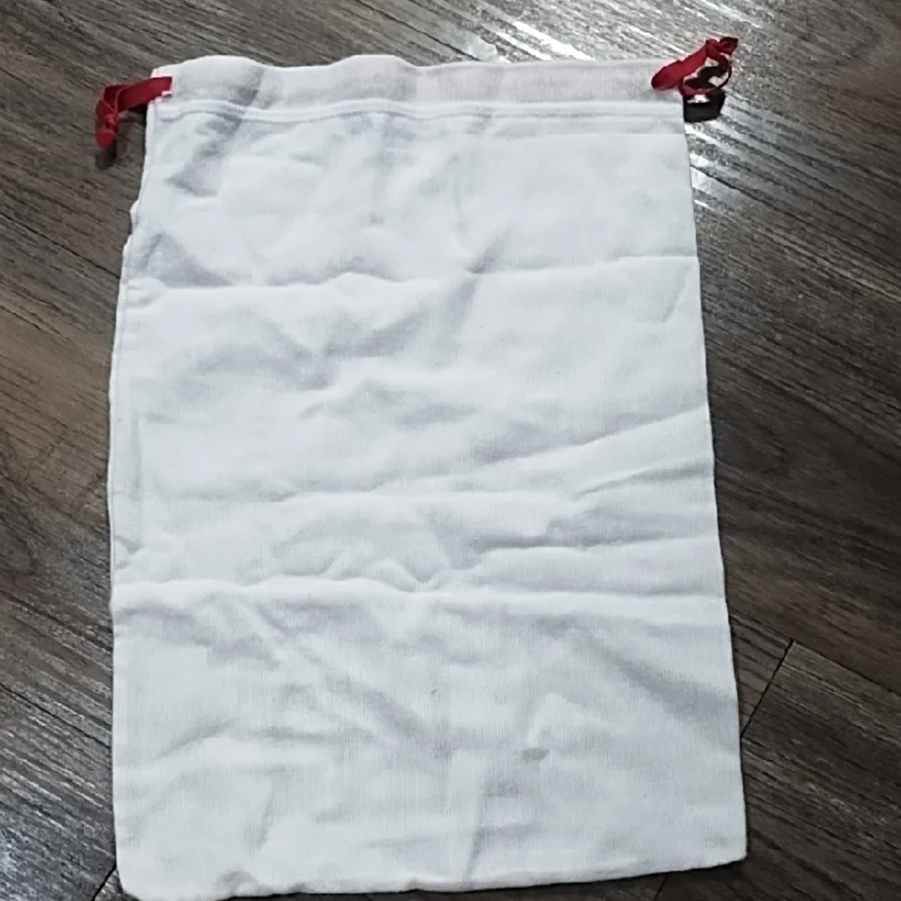 SCHUTZ White Bag with Black Logo and Red Accents - Picture 4 of 4